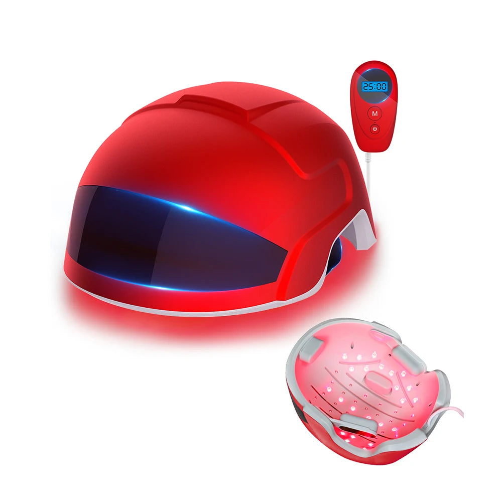 SGROW New Arrival Red Infrared Laser Hair Growth Red Led Light Hair Growth Laser Therapy Helmet Device For Human Use
