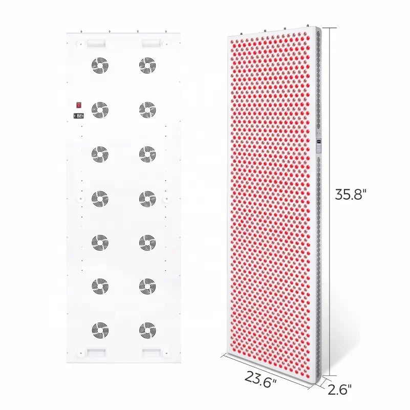 High Power Professional 6000w Pain Relief 660nm 850nm Light Therapy Lamp Red Light Therapy