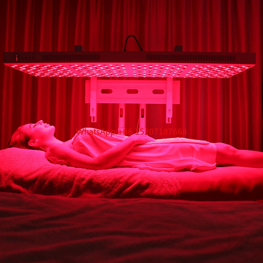2025 Best Seller 2400W Led Red Therapy Light 5 Wavelengths 630nm 660nm 810nm 830nm 850nm for Pain Relief