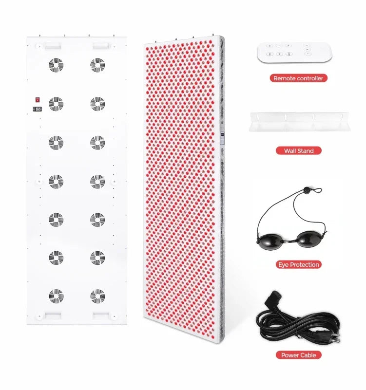 High Power Professional 6000w Pain Relief 660nm 850nm Light Therapy Lamp Red Light Therapy